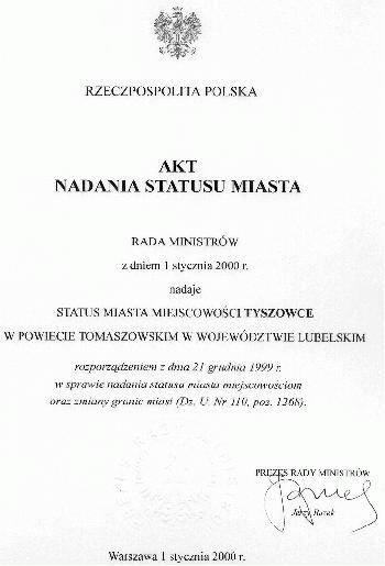 akt nadania statusu miasta (jpg) akt nadania statusu miasta (jpg)